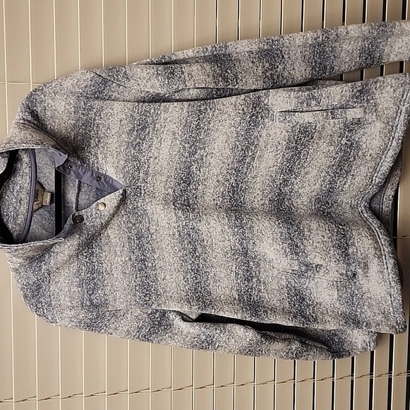 Natural Refelections Cold Weather Sweater Size XL Blue White stripped - Picture 1 of 6